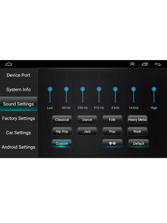 Digital IQ Car-Audiosystem für Toyota Korolla (Bluetooth/USB/AUX/WiFi/GPS/Apple-Carplay) mit Touchscreen 7"
