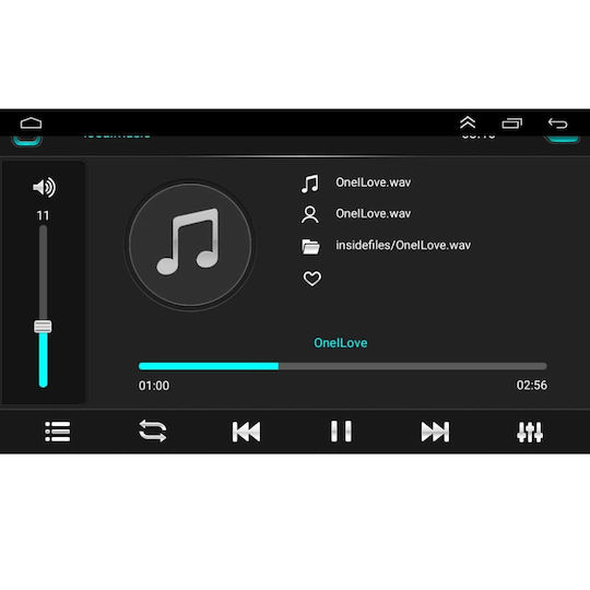 Digital IQ Автомобилна Аудио Система (Блутут/USB/AUX/WiFi/GPS/Apple-Carplay/Android-Auto/CD) с Тъчскрийн 7"