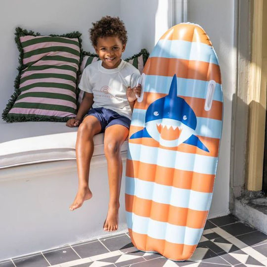 Swim Essentials Inflatable Плувна Дъска с Дръжки и Дължина 120см Шарена Акула Кархариас