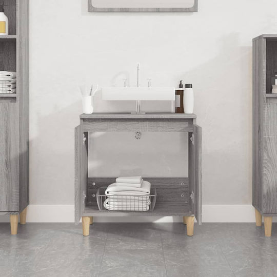vidaXL Πάγκος χωρίς Νιπτήρα Μ58xΒ33xΥ60cm Sonoma