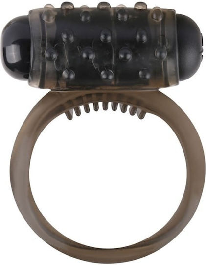 Me You Us Classic Smoke Vibrating Ring Μαύρο