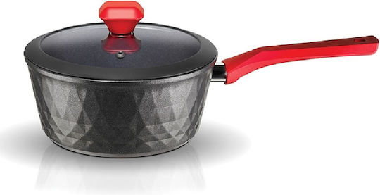 Pyramis Red Diamond Κατσαρολάκι Γάλακτος από Αλουμίνιο 2lt / 18cm Pyramis Red Diamond Κατσαρολάκι Γάλακτος από Αλουμίνιο 2lt / 18cm