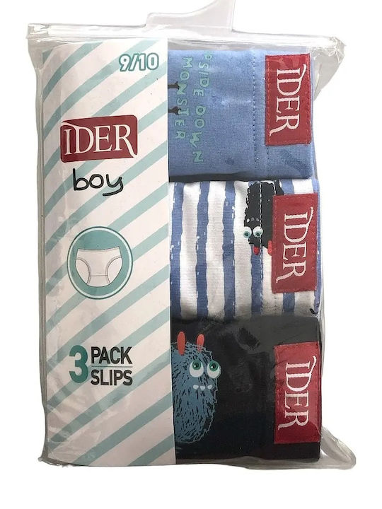 IDER Kids Set with Briefs Blue 3pcs