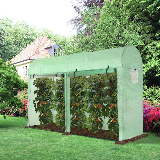 Outsunny Garden Θερμοκήπιο 3x1x2m