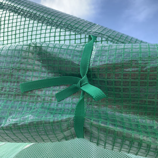 Outsunny Tunnel Θερμοκήπιο Pop-Up με Μεταλλικό Σκελετό 3.47x3x2m