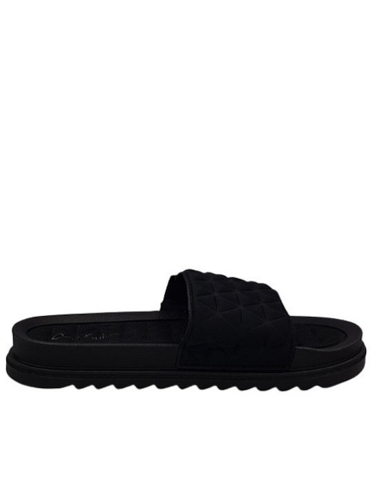 EcoTwins Slipper negru 10108 BLACK