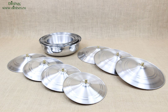 Semi-Druckkocher Aluminium Kapazität 6Es