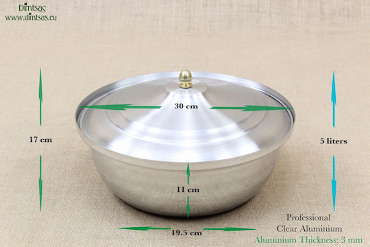 Semi-Druckkocher Aluminium Kapazität 5Es