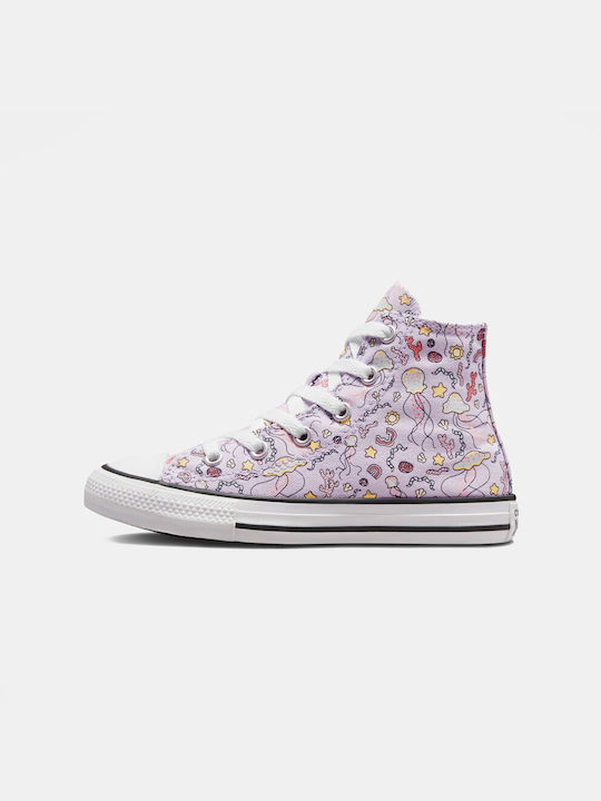 Converse Детски маратонки Chuck Taylor All Star Лилав