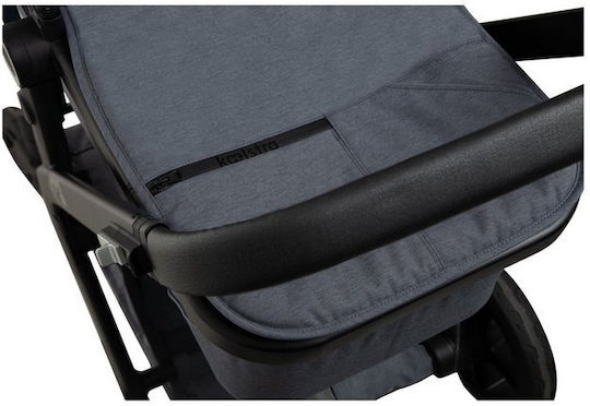 Koelstra Reversible 2 in 1 Baby Stroller Suitable for Newborn Dark Gray Melange 13.3kg