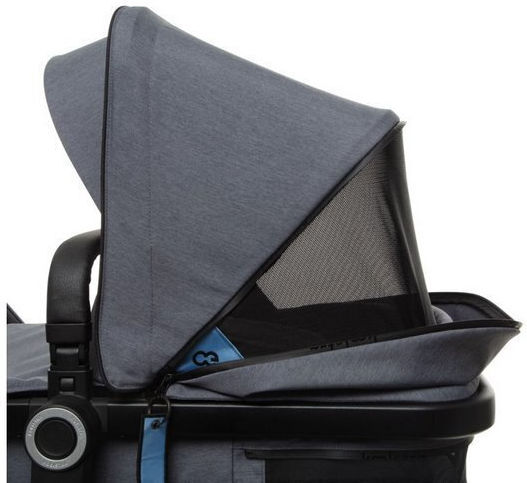 Koelstra Reversible 2 in 1 Baby Stroller Suitable for Newborn Dark Gray Melange 13.3kg