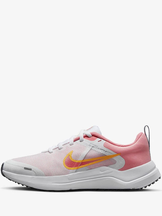Downshifter Downshifter 12 Kids Sports Shoes Running with Laces White / Coral Chalk / Sea Coral / Laser Orange