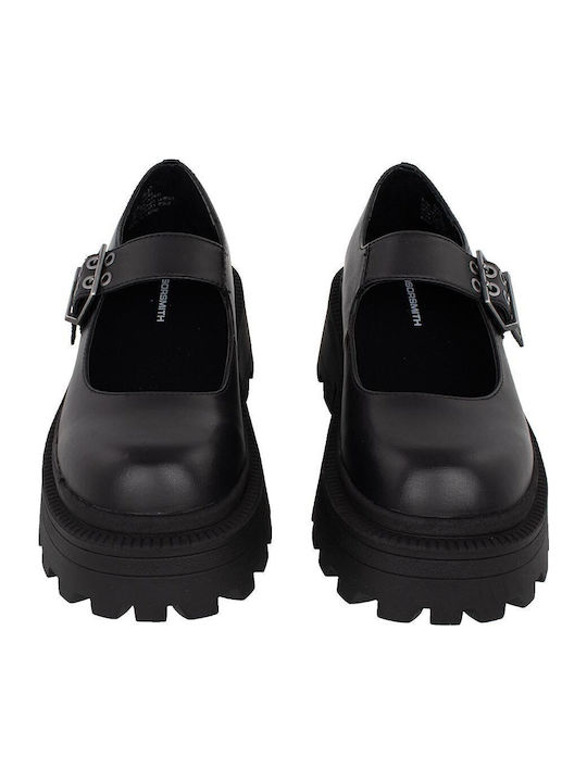 Ballerinas With strap Black
