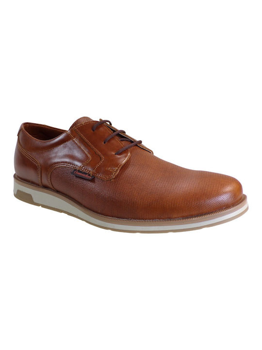 Commanchero Original Men's Leather Casual Shoes Tabac Brown