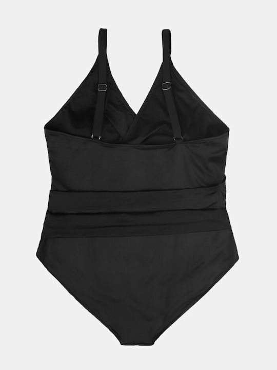 Rock Club BP1503 One-Piece Swimsuit Black