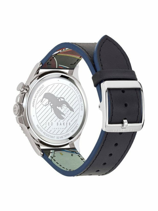 Ted Baker Oldfash Watch Battery with Leather Strap Ted Baker Oldfash Watch Battery with Leather Strap