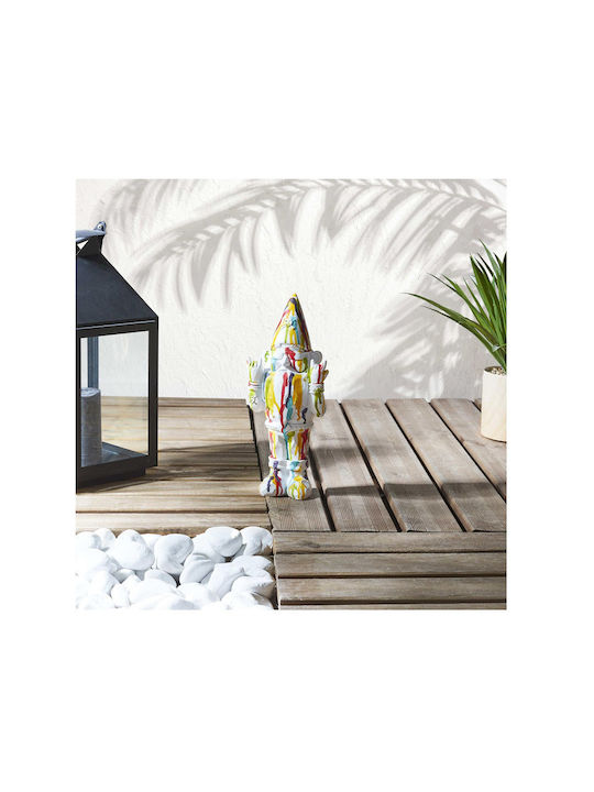 The Home Deco Factory Dekorativ Statuette aus Polyresin 13.5x12x33cm 1Stück