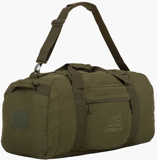 Highlander Sack Voyage Back 65lt Black Fabric L67xW31xH32cm