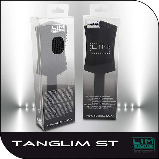 Lim Hair Tanglim Strass Display Brush Hair for Hair Styling Black
