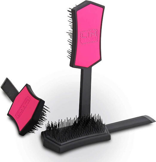 Lim Hair Tanglim Strass Display Brush Hair for Hair Styling Fuchsia