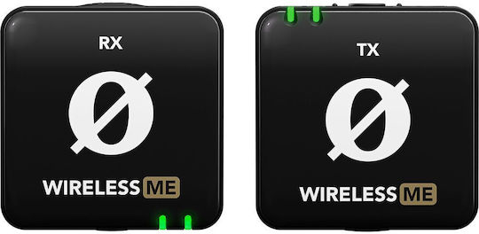Rode Wireless ME Σετ Ασύρματο Πυκνωτικό Μικρόφωνο Πέτου, Clip On Δημοσιογραφικό