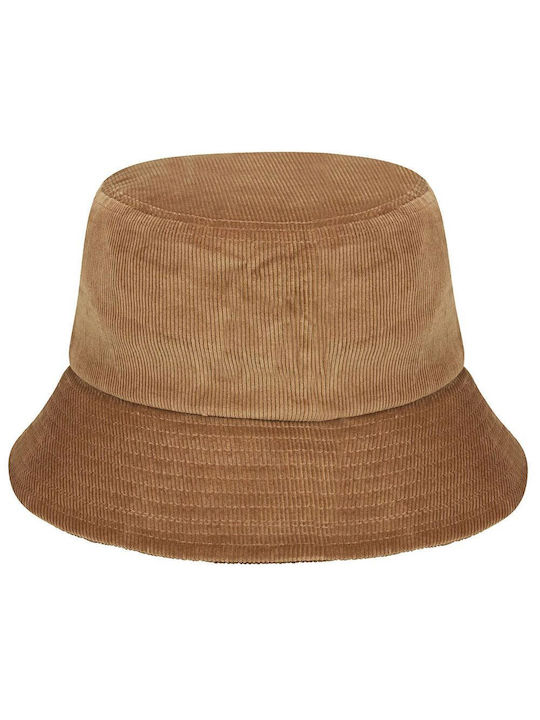 Kangol Cord Γυναικείο Κοτλέ Καπέλο Bucket Καφέ