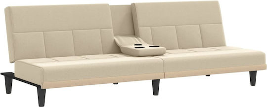 Canapea Cu Trei Locuri Pat Ecru 200x89x70cm