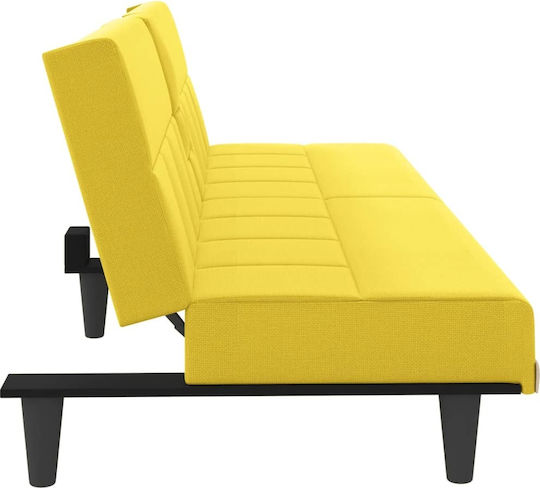 Dreisitzer Sofa Bett Gelber 200x89x70cm
