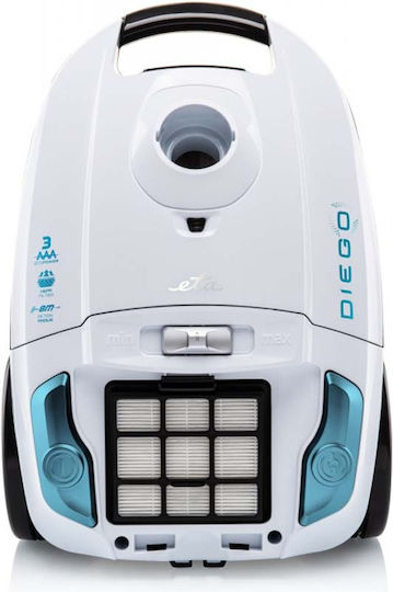 ETA Diego 5521 90000 Vacuum Cleaner 800W Bagged 3lt White