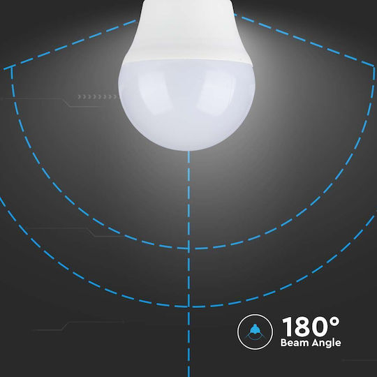 V-TAC LED Bulb 4.5W 80mm for Socket E27 and Shape G45 Warm White 470lm