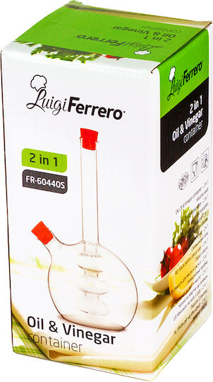 Luigi Ferrero FR-6044 Oil Can Glass with Orange Cap
