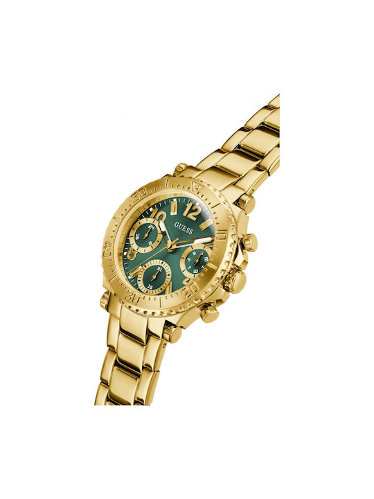 Guess Cosmic Uhr mit Gold Metallarmband