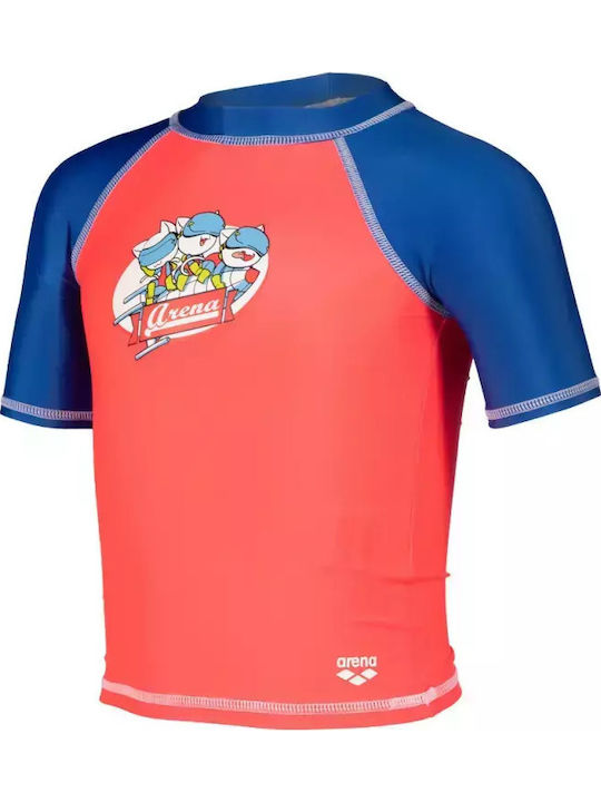 Arena Kinder Badeanzug Rashguard Orange