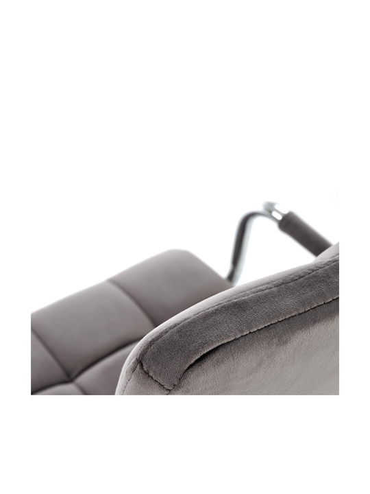 Desk Chair Gonzo 4 with Armrests Gray 60x53x105cm