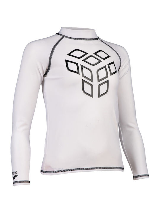 Arena Kids Swimwear Rashguard White