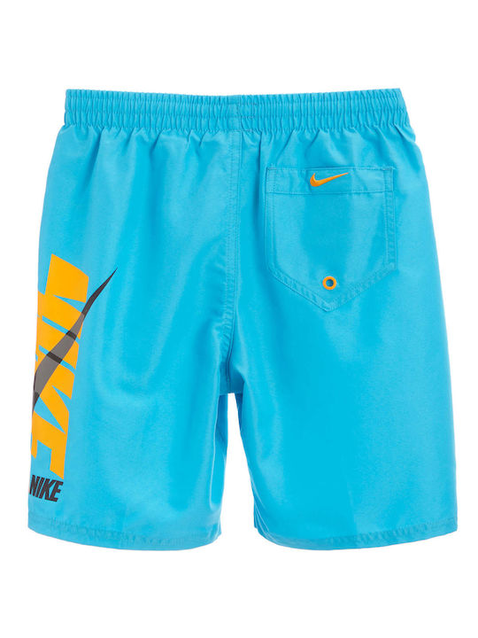 Nike Kids Swimwear Swim Shorts Light Blue