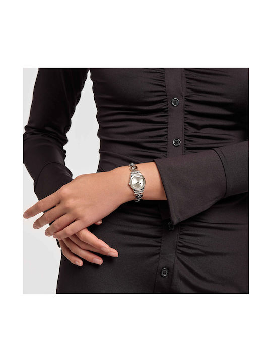 Swatch Inspirance Women's Watch with Silver Metal Bracelet