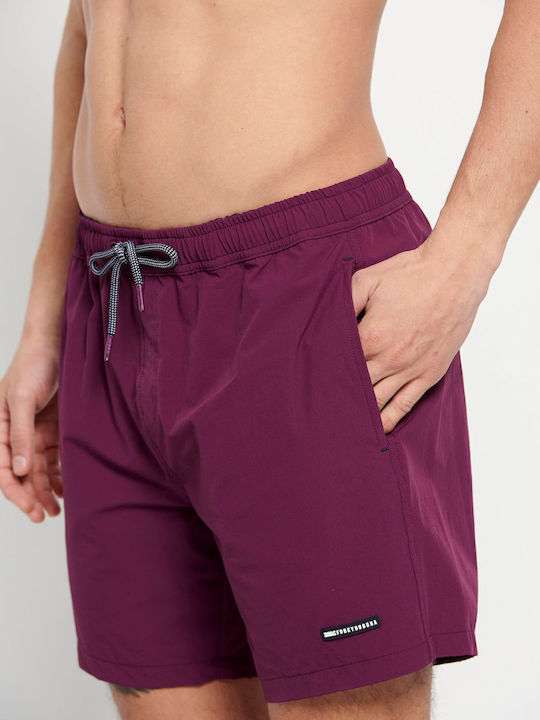 FBM007-00116 Men's Swimwear Shorts Berry
