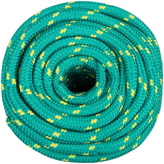 vidaXL Σnur Tricotat 16mm 250m Polipropilenă Green