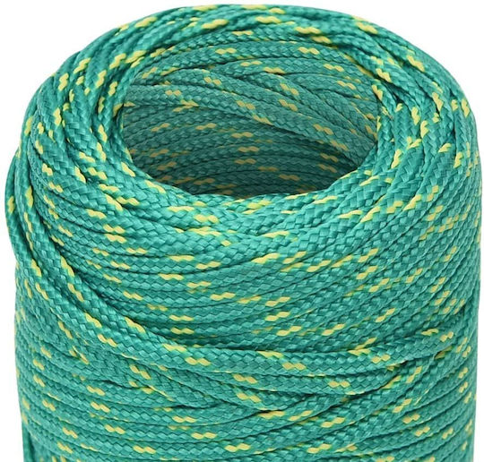 vidaXL Σnur Tricotat 2mm Polipropilenă 5.4kg Green