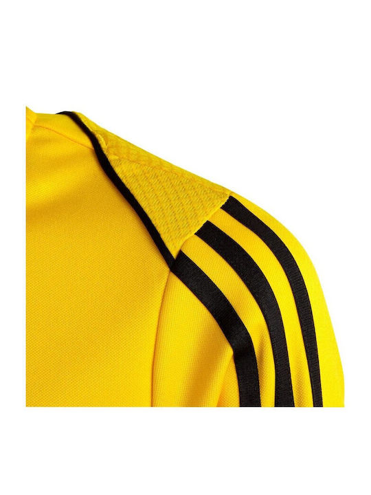 Athletic Kids Cardigan Yellow