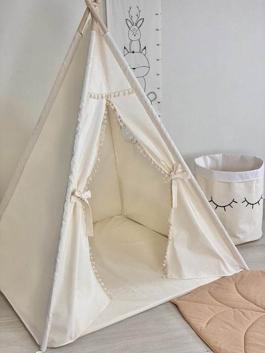 Velvet White Ινδιάνικη Παιδική Σκηνή