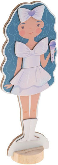 Stephen Joseph Magnetic Construction Toy Dress Up Doll Princess for Children Aged 3+
