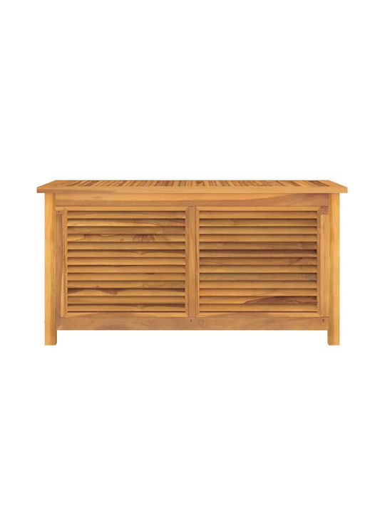 vidaXL Outdoor Storage Box Brown L114xW50xH58cm