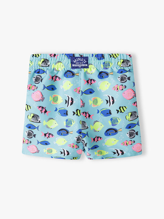 Minoti Kids Swimwear Swim Shorts Turquoise