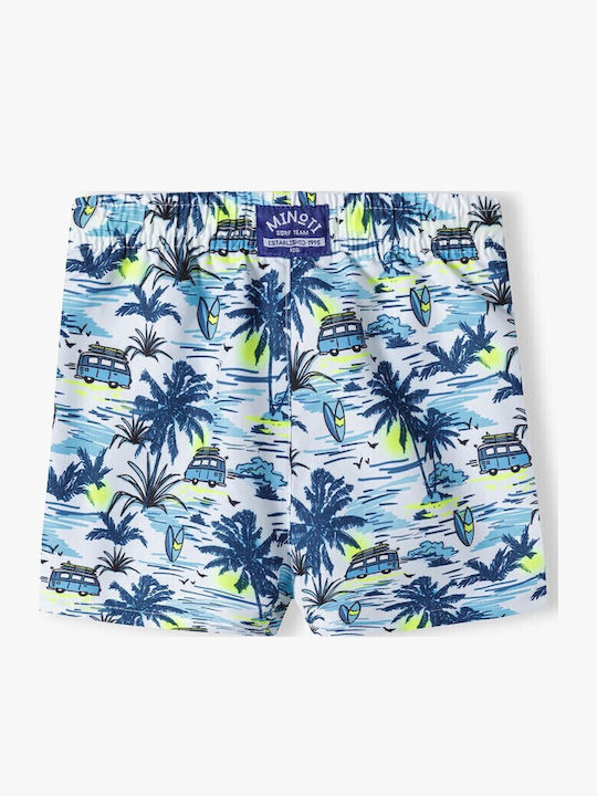 Minoti Kinder Badeanzug Badeshorts Blau