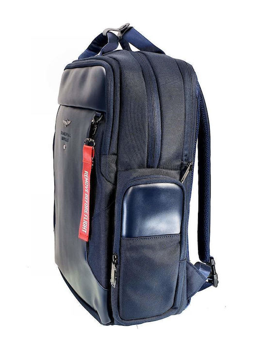 Aeronautica Militare Backpack Navy Μπλε