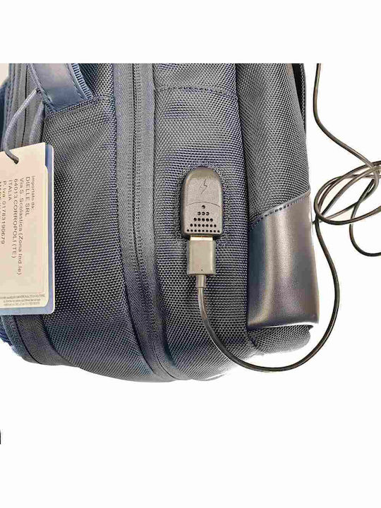 Aeronautica Militare Backpack Navy Μπλε