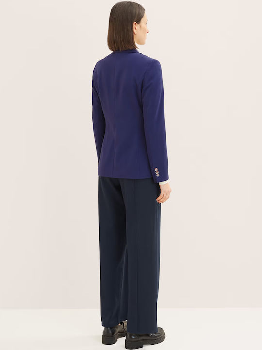 Tom Tailor Damen Blazer Marineblau