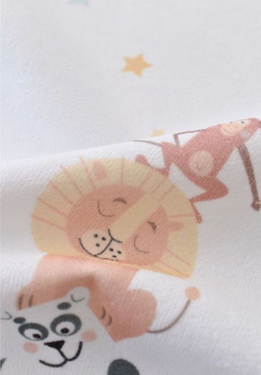 Bi Baby Forest Waterproof Changing Pad White 50x75cm.